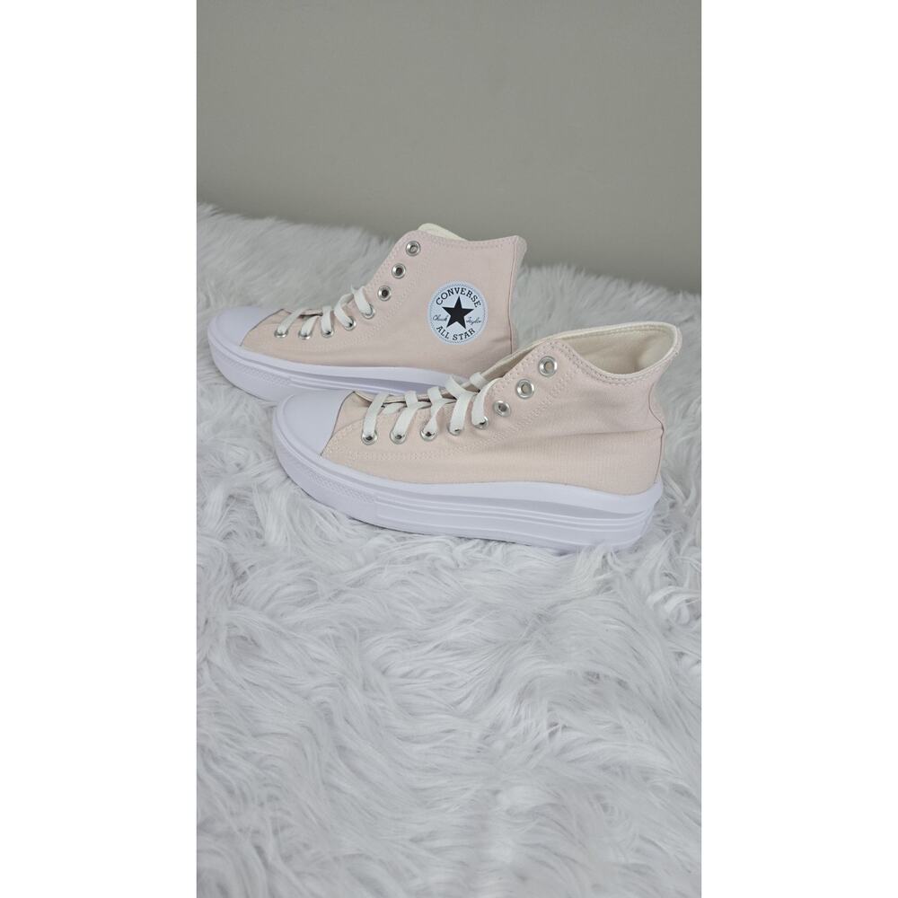 Converse Chuck Taylor All Star Move Platform Sneakers Women's Size 8 Pink Blush - Picture 4 of 8
